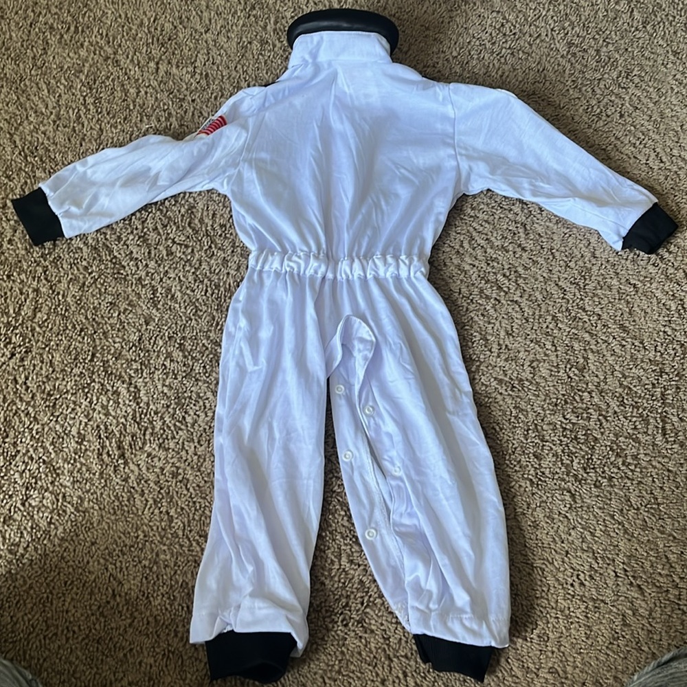 Baby unisex Nassau Junior, white astronaut suit costume 12 months new - Picture 4 of 4